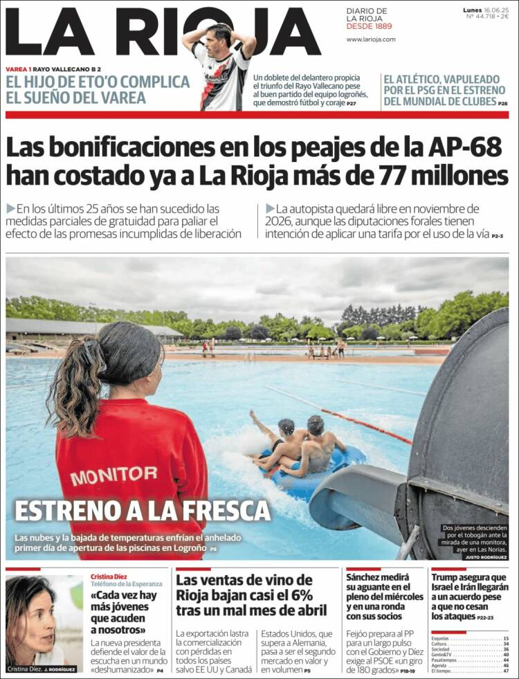 Portada de La Rioja (Spain)