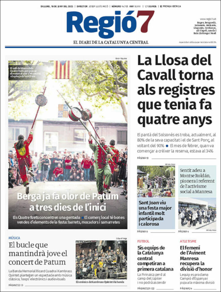 Portada de Regio7 (España)