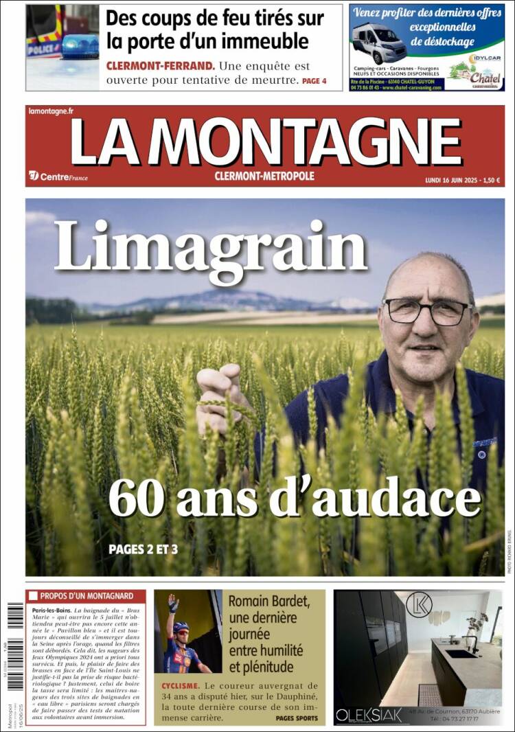 Portada de La Montagne (France)