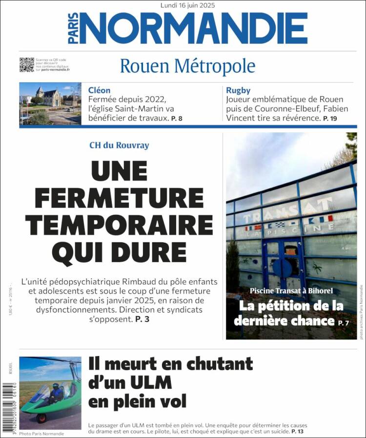 Portada de Paris Normandie (France)