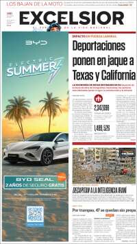 Portada de Excelsior (México)