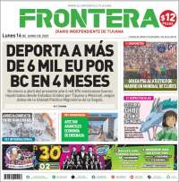 Portada de Frontera (México)