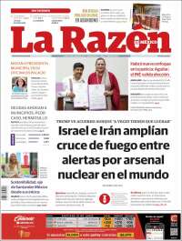 Portada de La Razón (México)