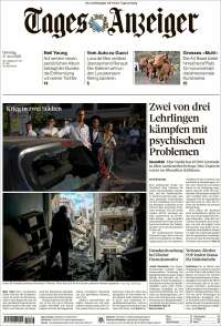 Portada de Tages-Anzeiger (Switzerland)