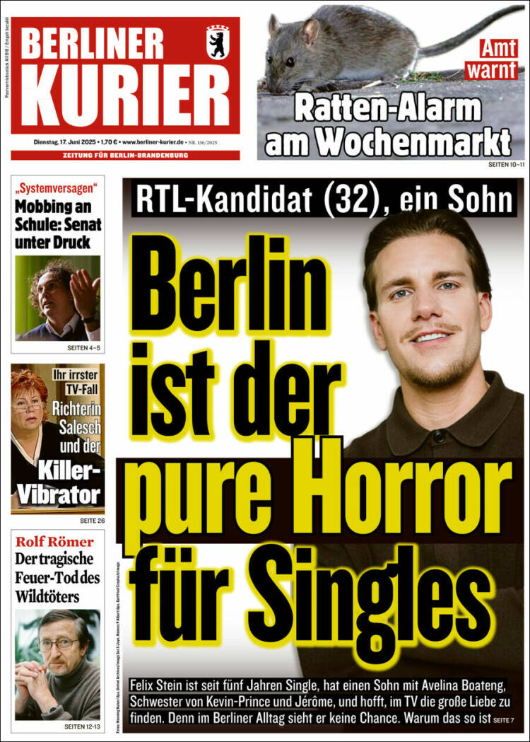Portada de Berliner Kurier - Startseite BK (Germany)