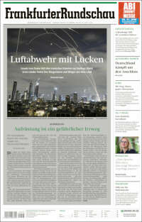 Portada de Frankfurter Rundschau (Germany)