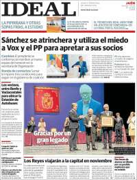 Portada de El Ideal de Jaén (España)