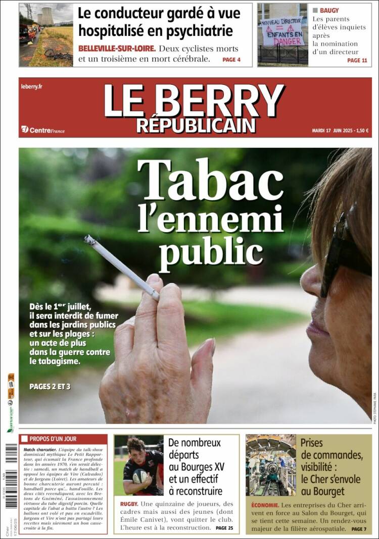 Portada de Berry Republicain (France)