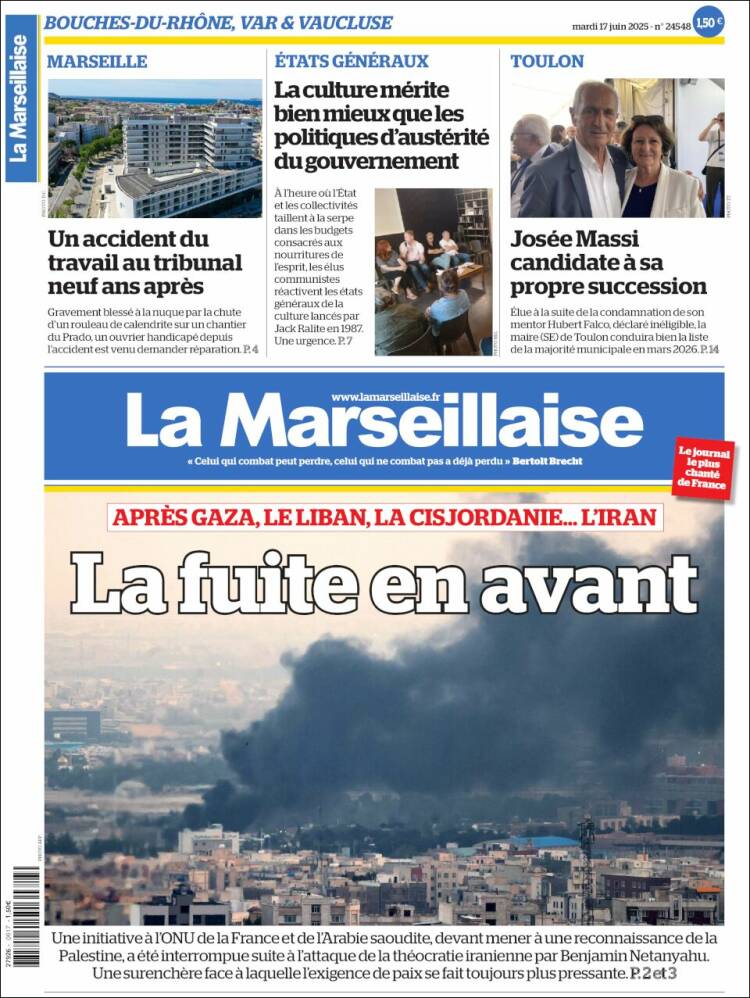 Portada de La Marseillaise (France)