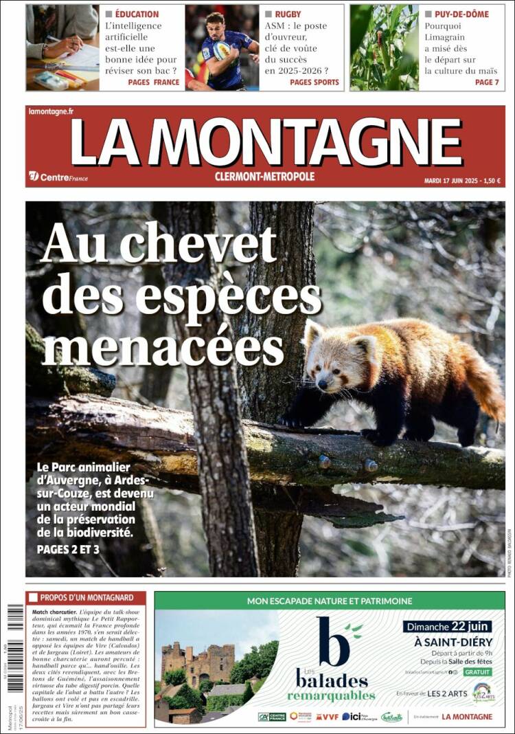 Portada de La Montagne (France)