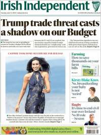 Portada de Irish Independent (Ireland)
