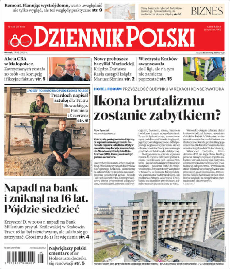 Portada de Dziennik (Poland)