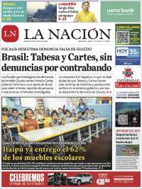 Portada de La Nación (Paraguay)