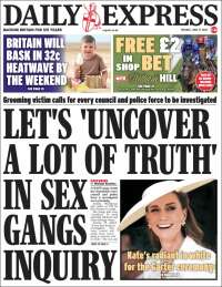 Portada de Daily Express (United Kingdom)