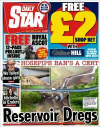 Portada de Daily Star (United Kingdom)
