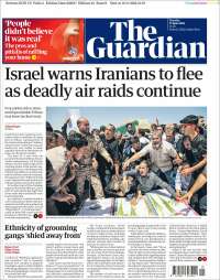 Portada de The Guardian (United Kingdom)
