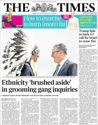 Portada de The Times (United Kingdom)