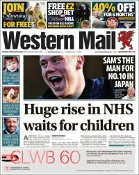 Portada de Western Mail (United Kingdom)