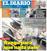 Portada de El Diario NY (USA)