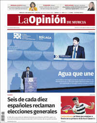Portada de La Opinión de Murcia (Spain)