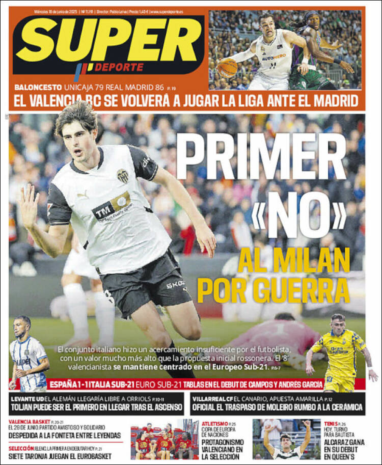 Portada de Superdeporte (España)