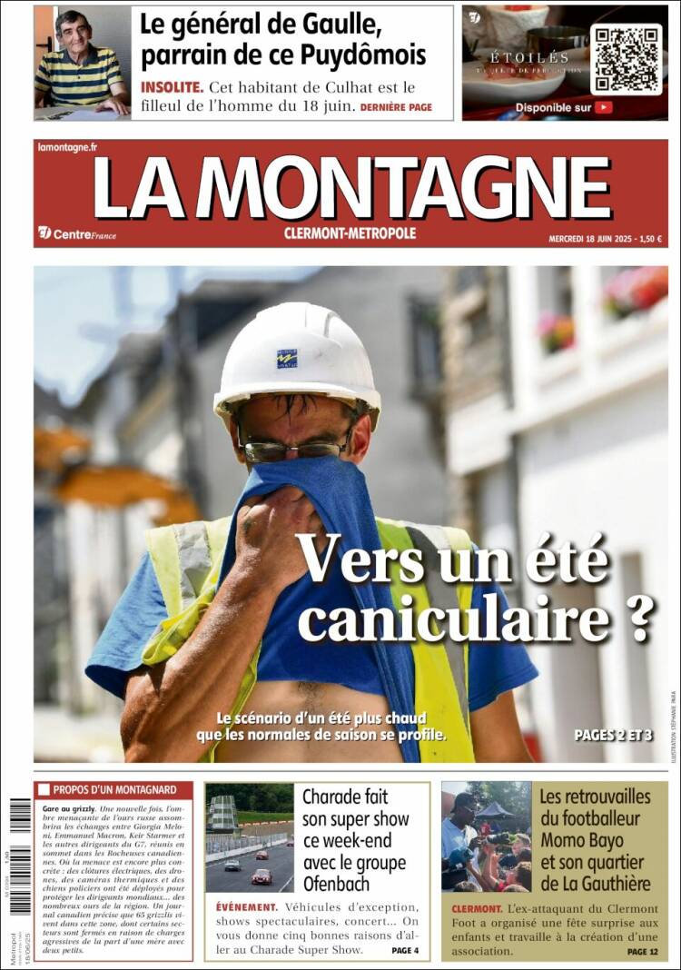 Portada de La Montagne (France)