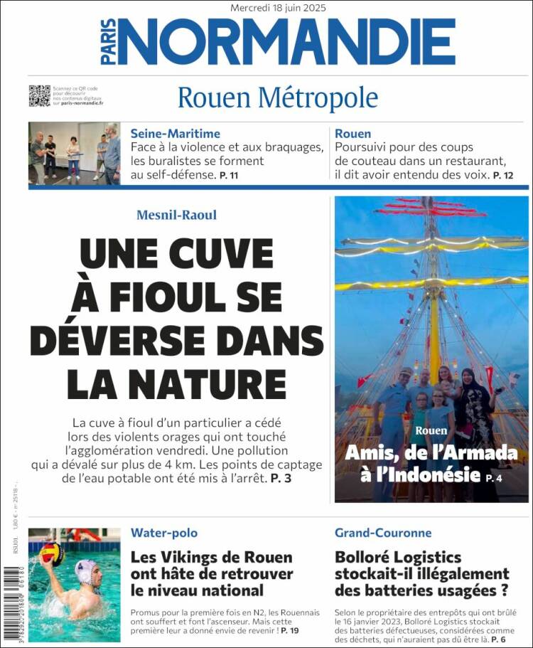 Portada de Paris Normandie (France)