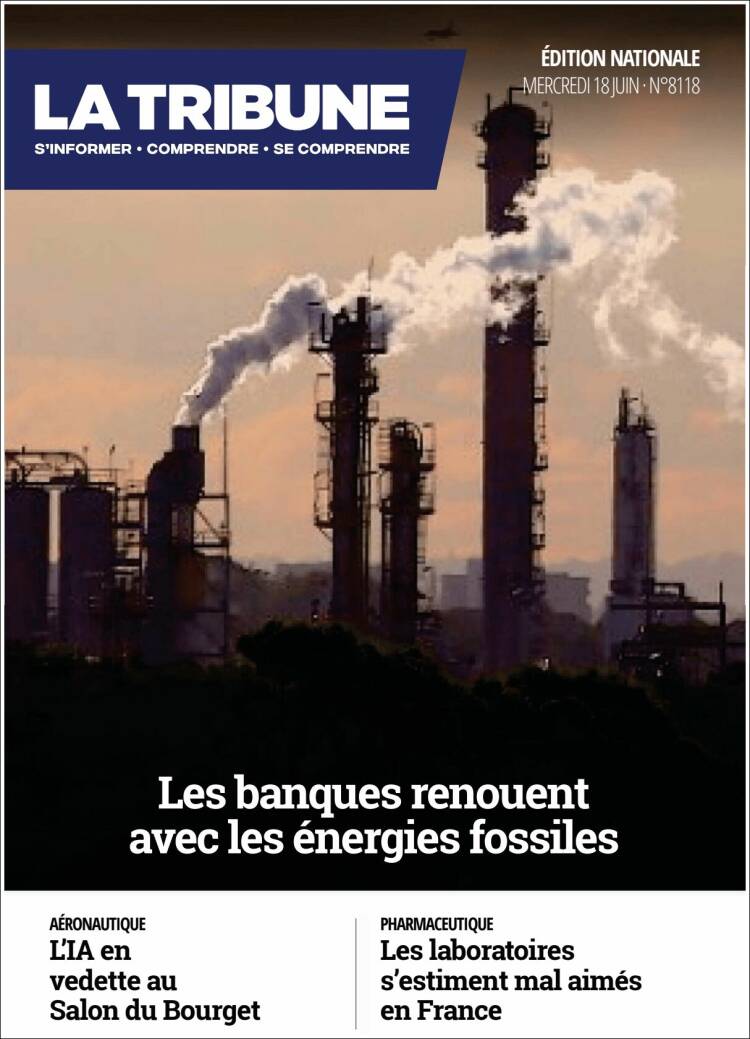 Portada de La Tribune (France)