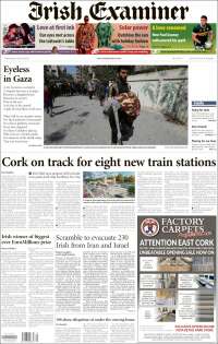 Portada de Irish Examiner (Ireland)