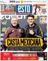 Portada de Esto (Mexico)