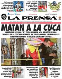 Portada de La Prensa (Mexico)