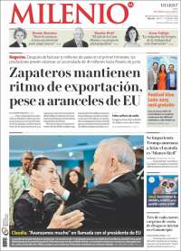 Portada de Milenio de León (Mexico)