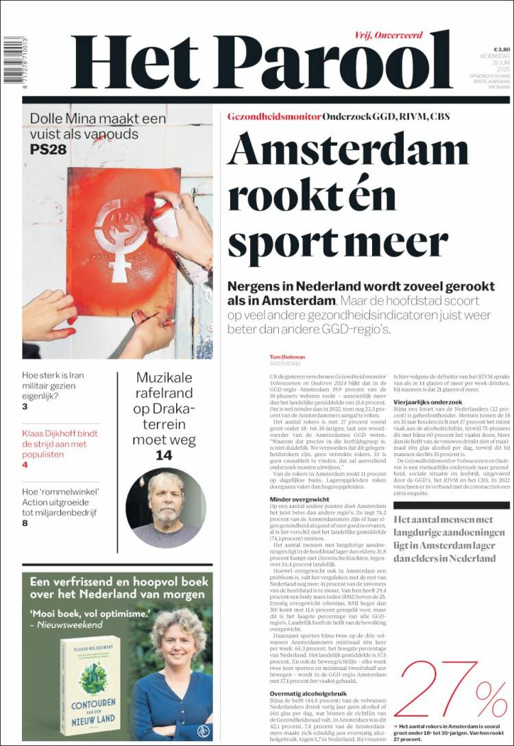 Portada de Het Parool (Netherlands)