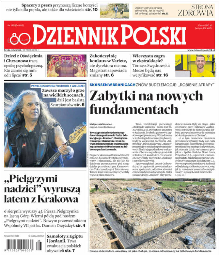 Portada de Dziennik (Poland)