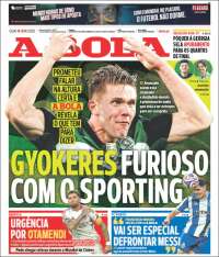 Portada de A Bola (Portugal)