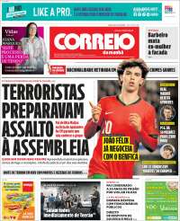 Portada de Correio da Manhã (Portugal)