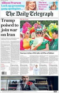 Portada de Daily Telegraph (United Kingdom)