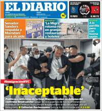 Portada de El Diario NY (USA)