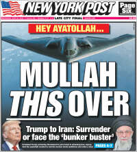 Portada de New York Post (USA)