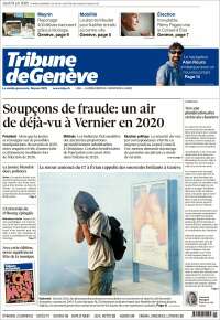 Portada de La Tribune de Genève (Switzerland)
