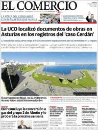 Portada de El Comercio - Gijón (Spain)