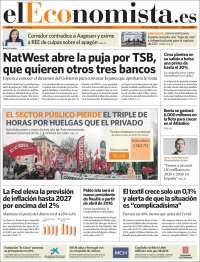 Portada de El Economista (Spain)