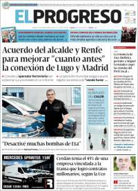 Portada de El Progreso (Spain)