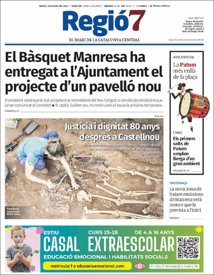 Portada de Regio7 (Espagne)