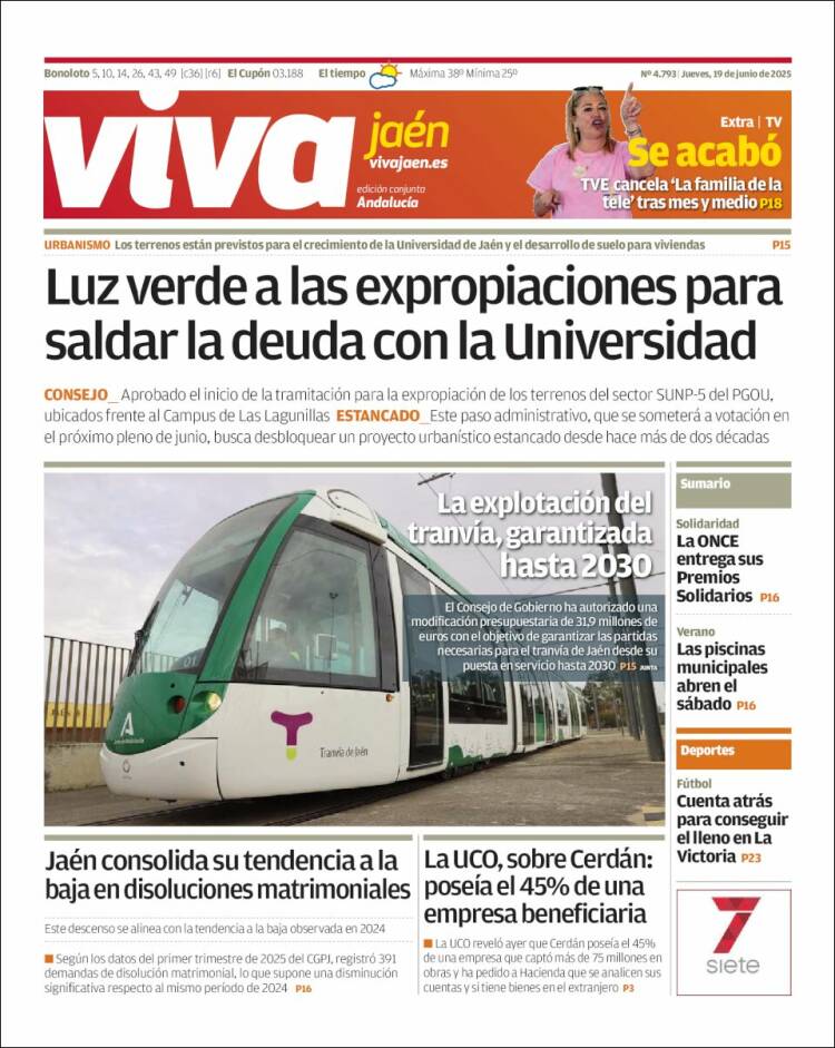Portada de Viva Jaén (Spain)