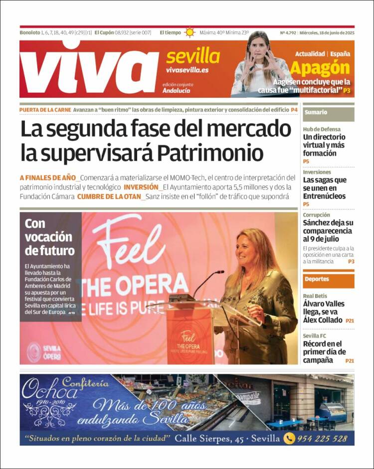 Portada de Viva Sevilla (Spain)