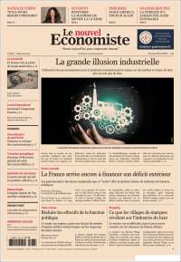 Portada de Le nouvel Economiste (France)