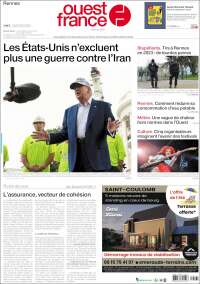 Portada de Ouest France (France)