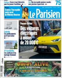 Portada de Le Parisien (France)