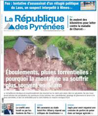 Portada de La République des Pyrénées (France)